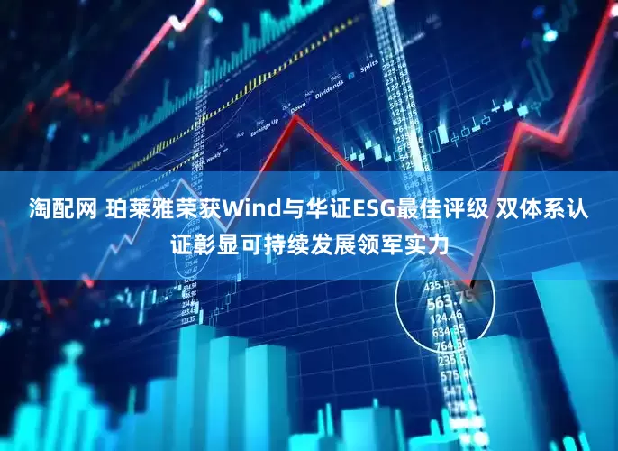 淘配网 珀莱雅荣获Wind与华证ESG最佳评级 双体系认证彰显可持续发展领军实力